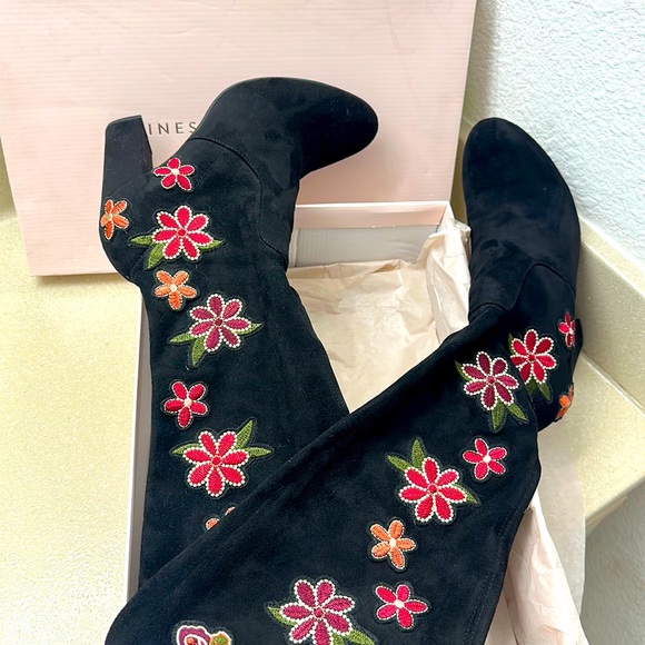 CHINESE LAUNDRY SUEDE OVER THE KNEE BOOTS - Picture 3 of 7